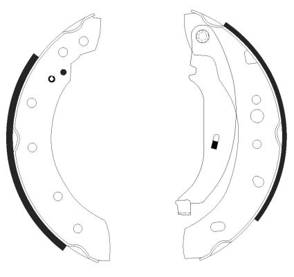 HELLA PAGID Jarrukenkäsarja 8DB 355 002-771